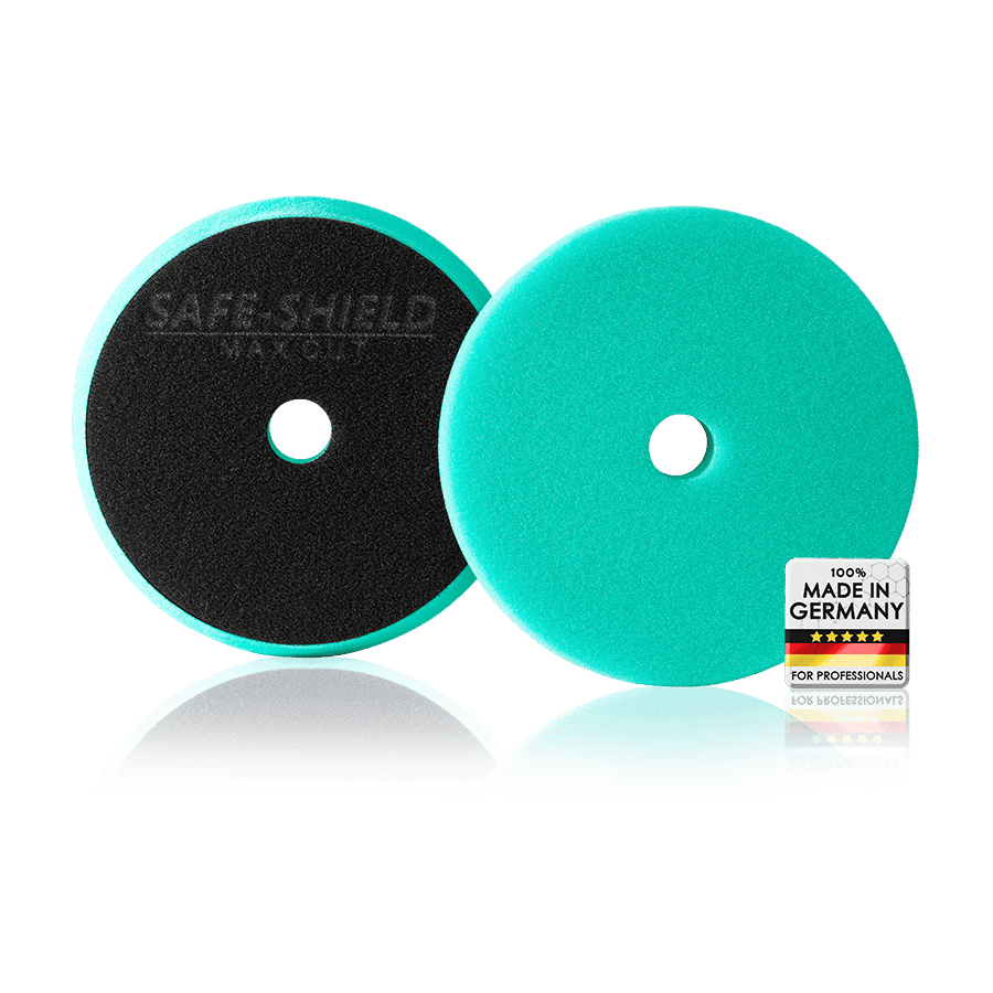 Safe-Shield Max Cut Schaumpad mit Polierfläche und Klettseite