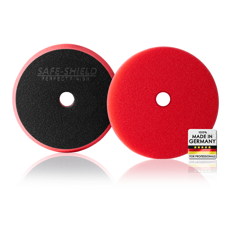 Safe-Shield Perfect Finish Polierpad mit Polierfläche und Klettseite
