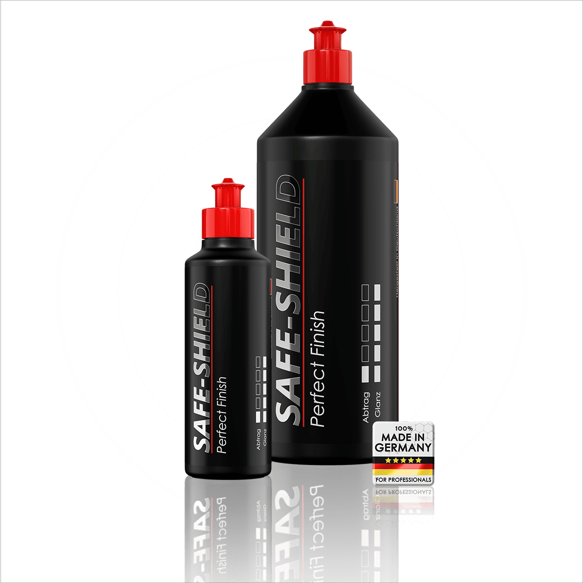 Safe-Shield Perfect Finish for the machine-polishing alternative explained in this guide