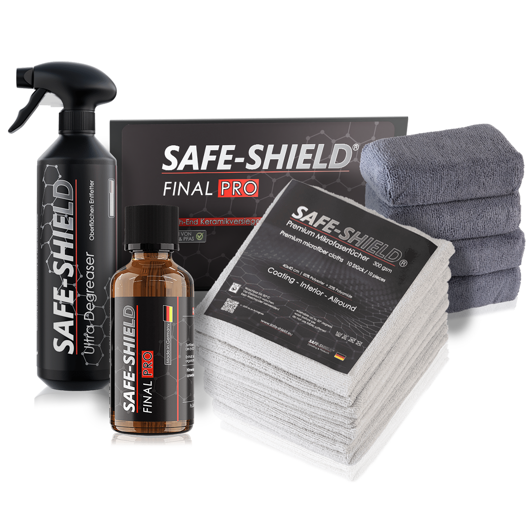 Safe-Shield Final PRO Keramikversiegelungs-Set mit Zubehör
