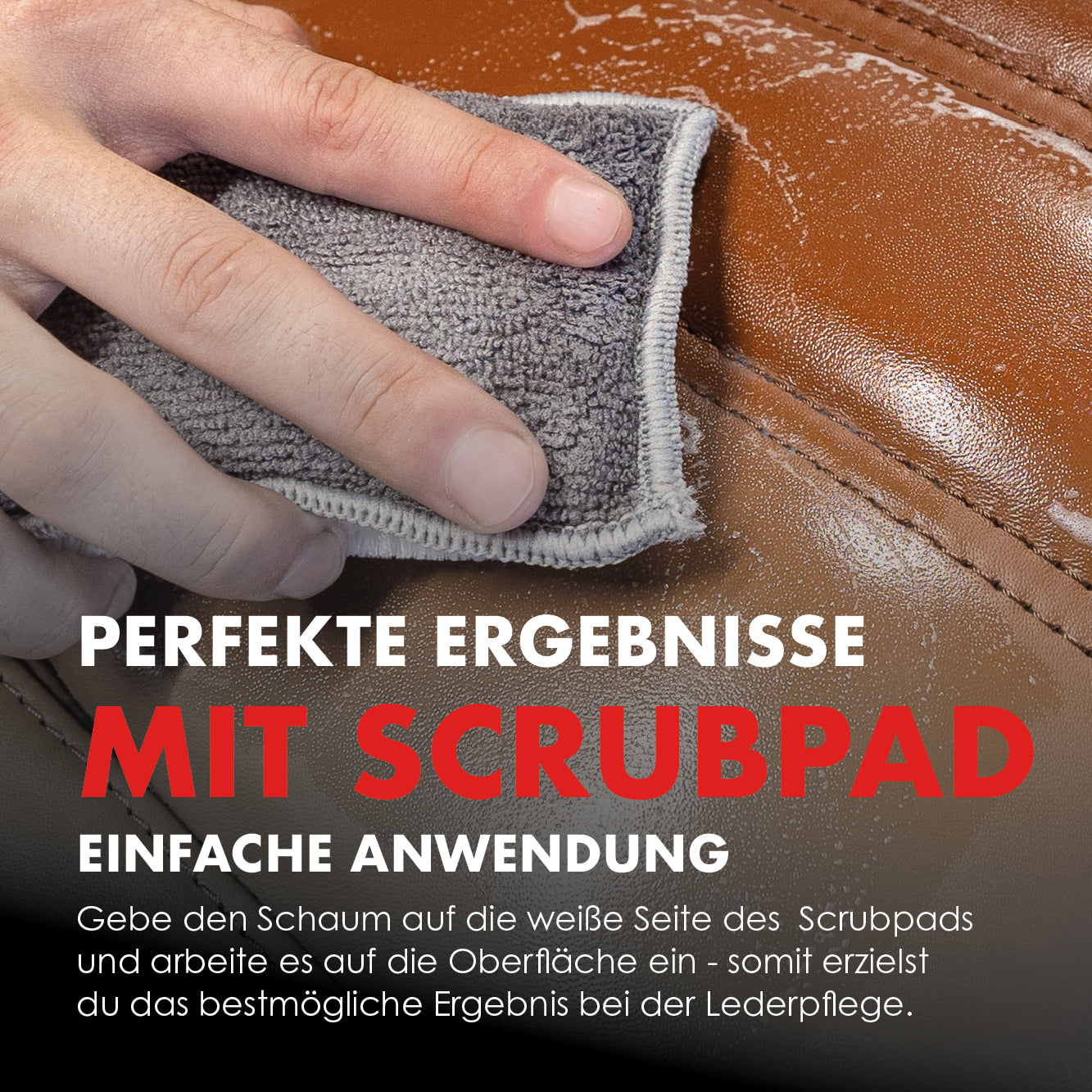 Professional leather cleaning set