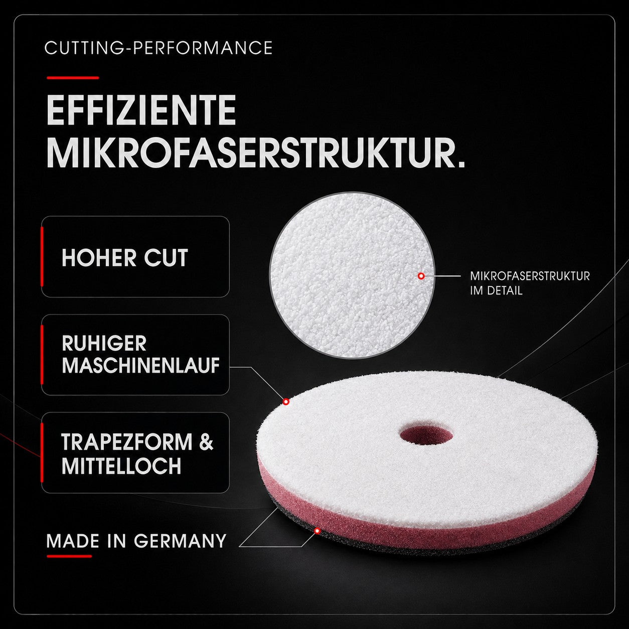 Mikrofaser Cutting Polierpad